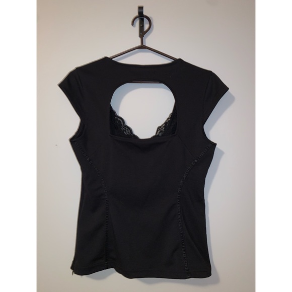 Black Guess  Claudia cut out top ❤❤ must go ! - Picture 2 of 3